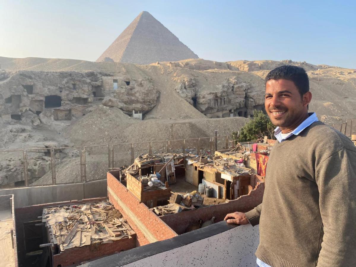 Toman Pyramids Hotel Kafret el-Gabal Eksteriør bilde
