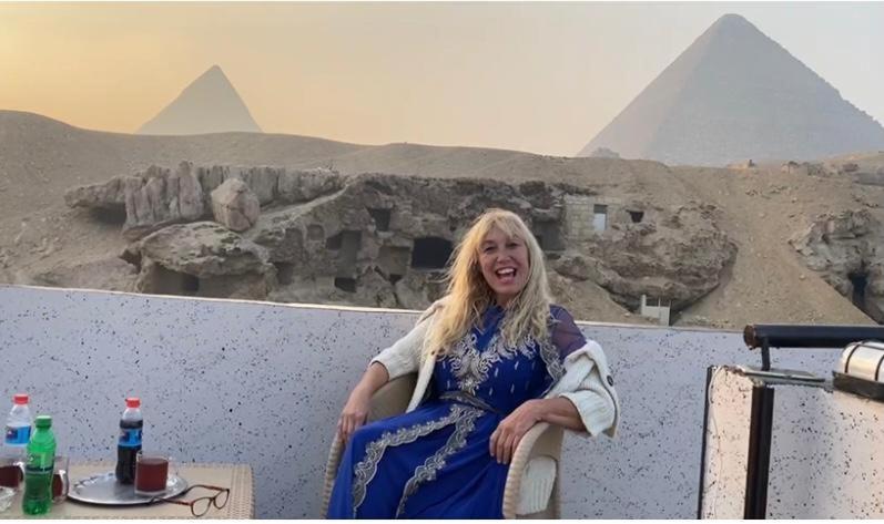 Toman Pyramids Hotel Kafret el-Gabal Eksteriør bilde