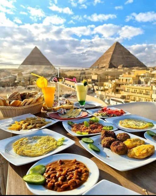 Toman Pyramids Hotel Kafret el-Gabal Eksteriør bilde